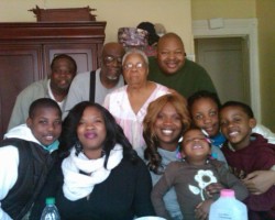 Thanksgiving Day in 2011 - A picture of the family in happier times.